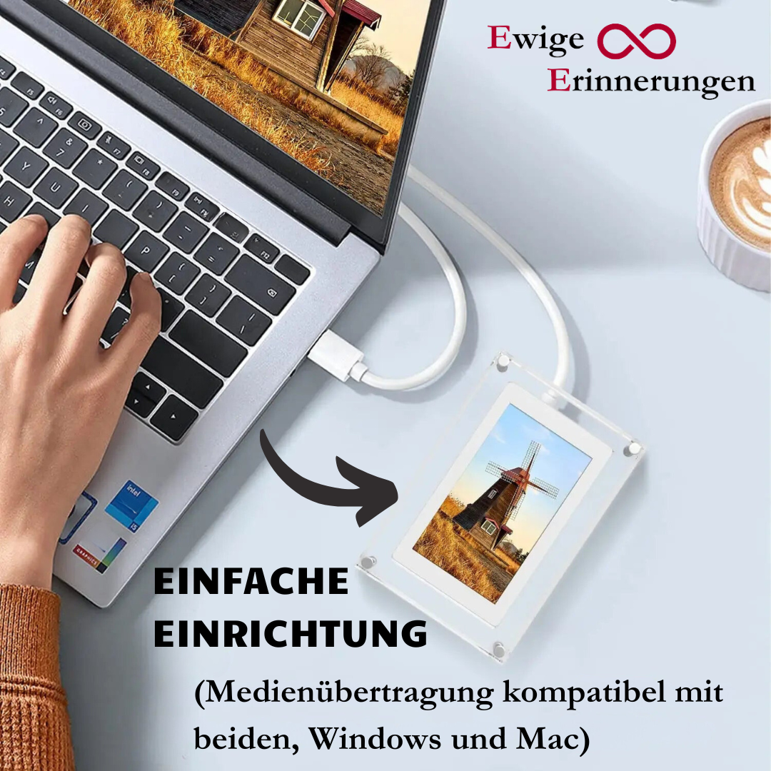 Ewige Erinnerungen™ Digitaler Video-Rahmen